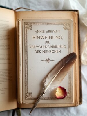 cover image of Einweihung, Die Vervollkommnung des Menschen (übersetzt)